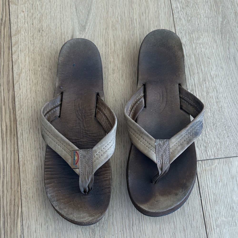 Rainbow women’s Brown Sandals 5